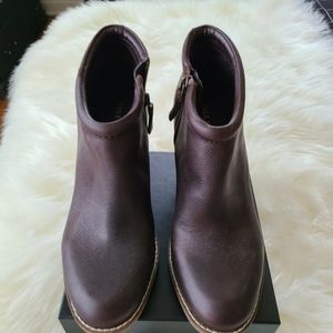 Womens Cole Haan booties brown size 7.5